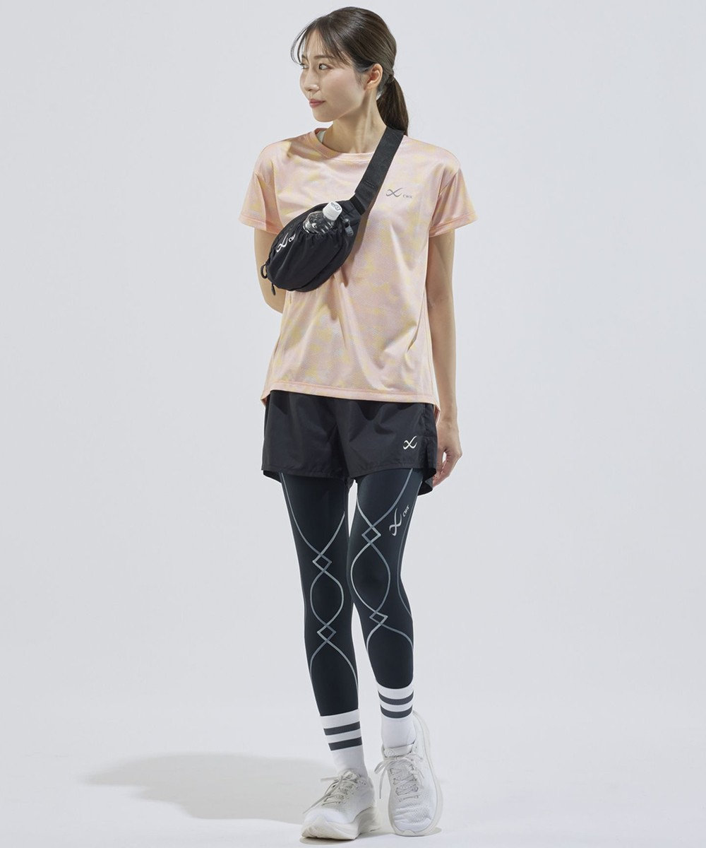 CW-X 【WOMEN】 CW-X ランニングパンツ 立体パターン設計 スポーツウェア 3分丈 レディース DHY393 /ワコール 