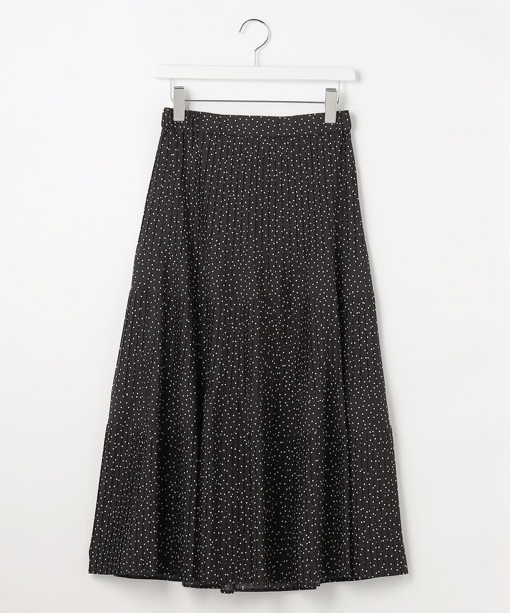 ANY SIS L プリーツ切替 スカート 