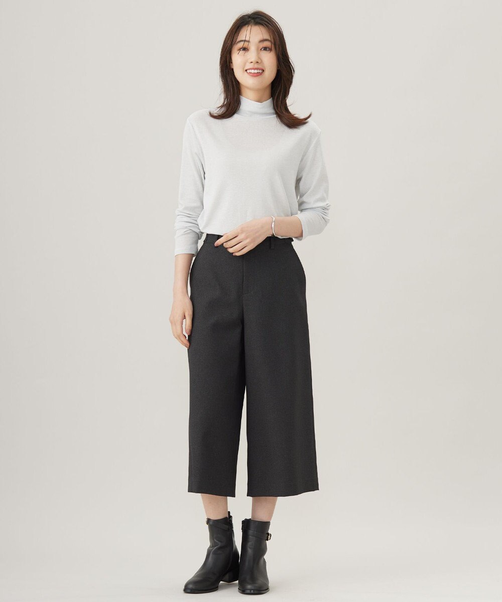 J.PRESS LADIES L 【WEB限定カラーあり・洗える】LANATEC キュロット パンツ 