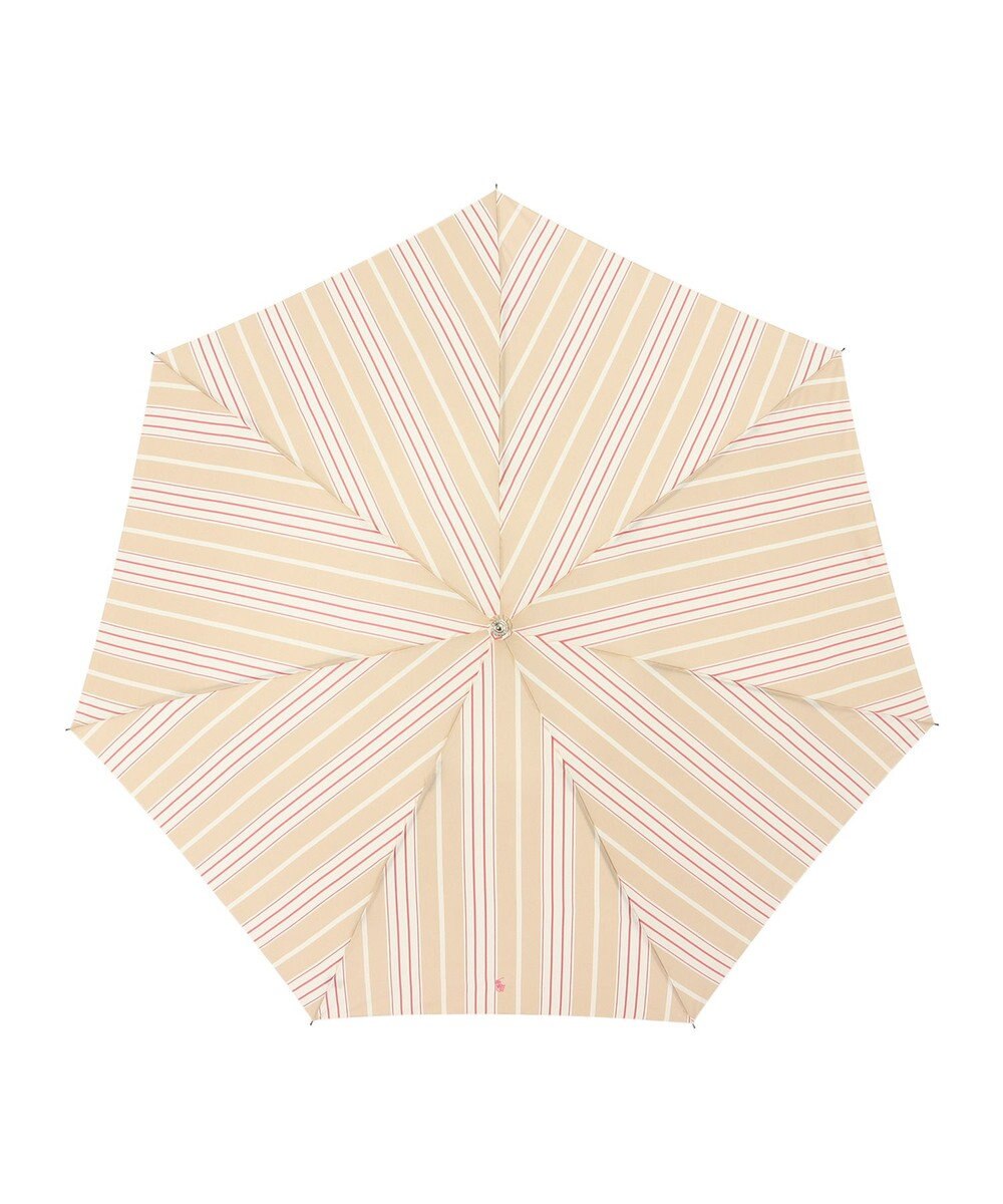 MOONBAT POLO RALPH LAUREN(ポロ ラルフローレン) 折りたたみ傘 ソフトストライプ ポロポニー ワンポイント 