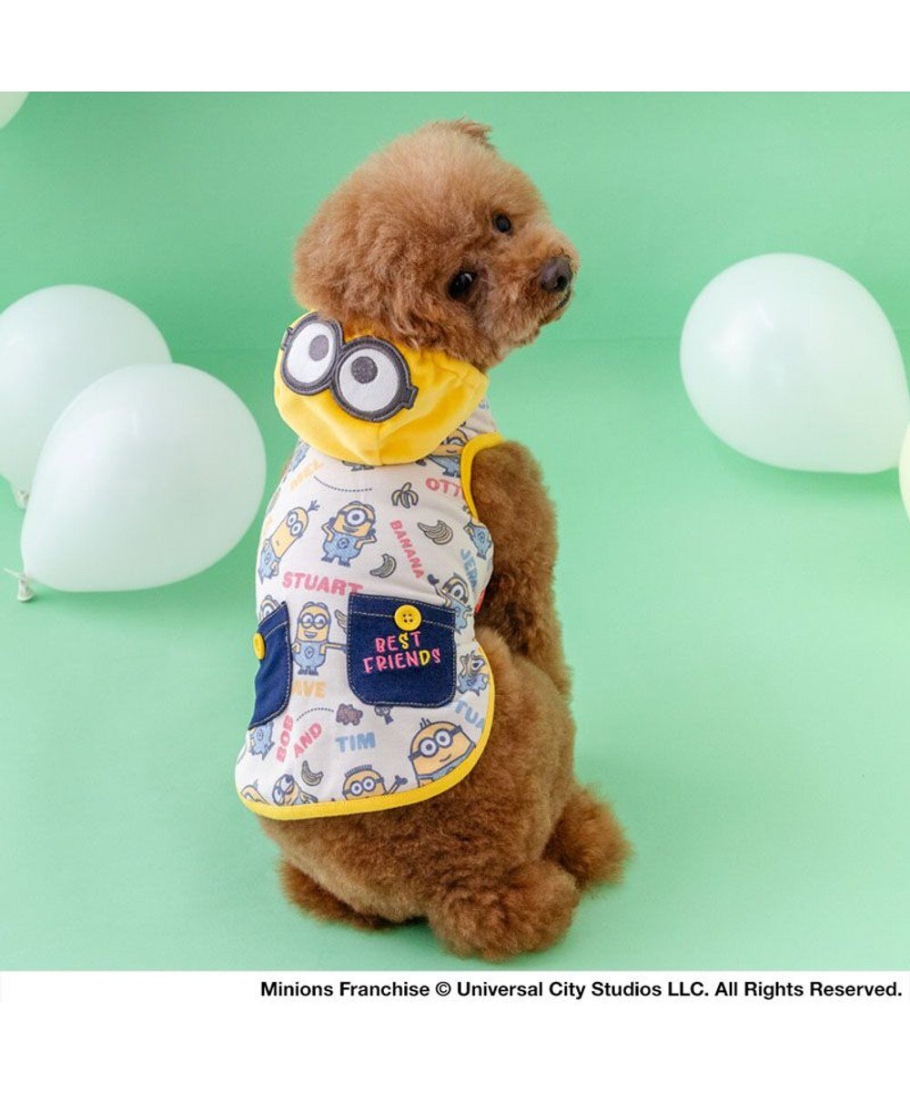 PET PARADISE ミニオン ボブ  フード付き タンクトップ 小型犬 