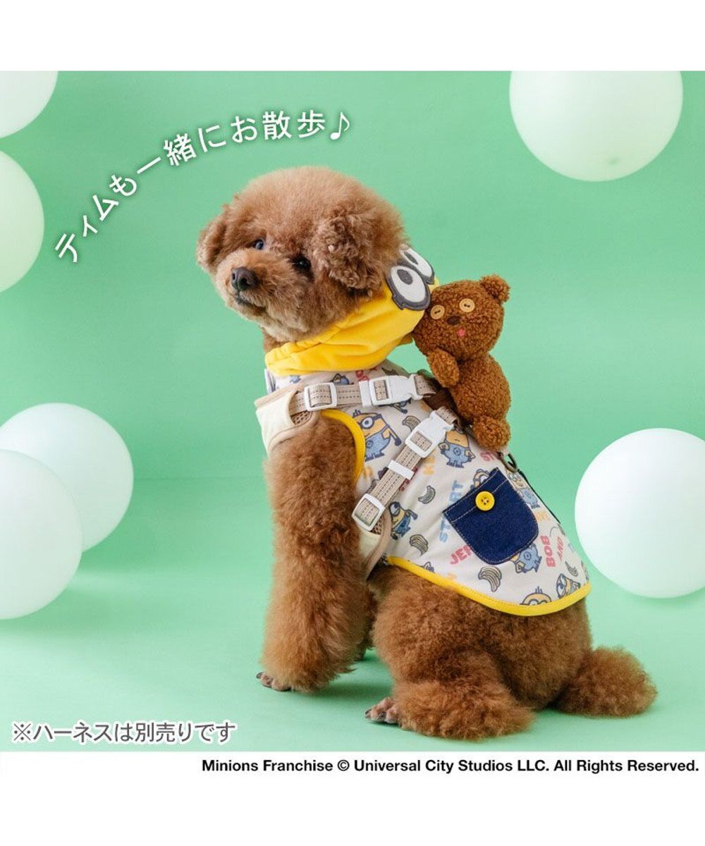 PET PARADISE ミニオン ボブ  フード付き タンクトップ 小型犬 