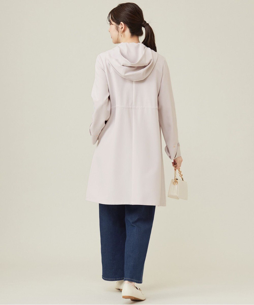 ANY SIS S 【洗える】フーデットロング アウター 