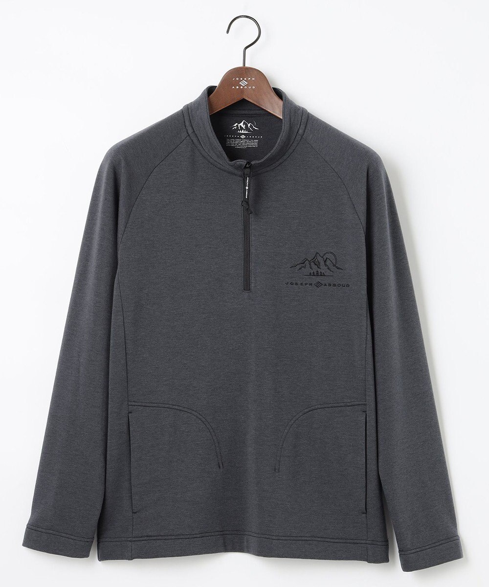 JOSEPH ABBOUD MOUNTAIN 【UNISEX】ウォームバックフリース カットソー 