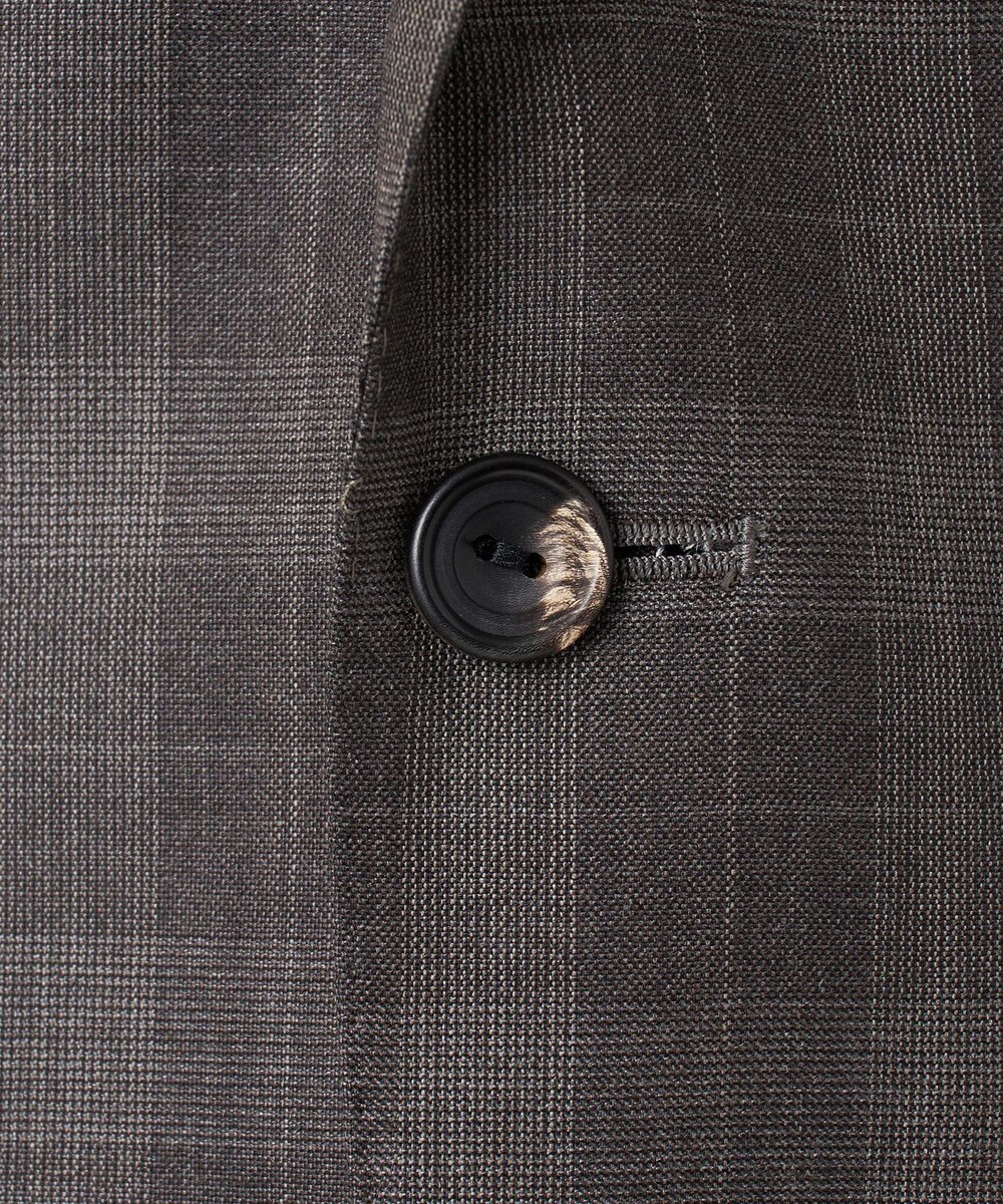 GOTAIRIKU 【CANONICO/カノニコ】 リベンジ 150's 通年スーツ（ブラウン×チェック） 
