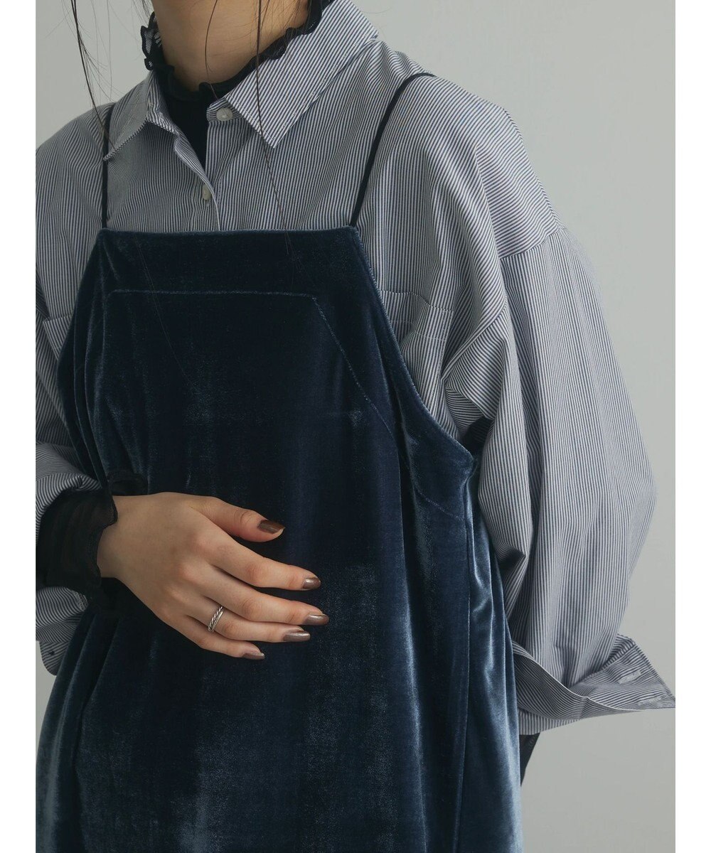 Green Parks armonia．ベロアキャミワンピース 