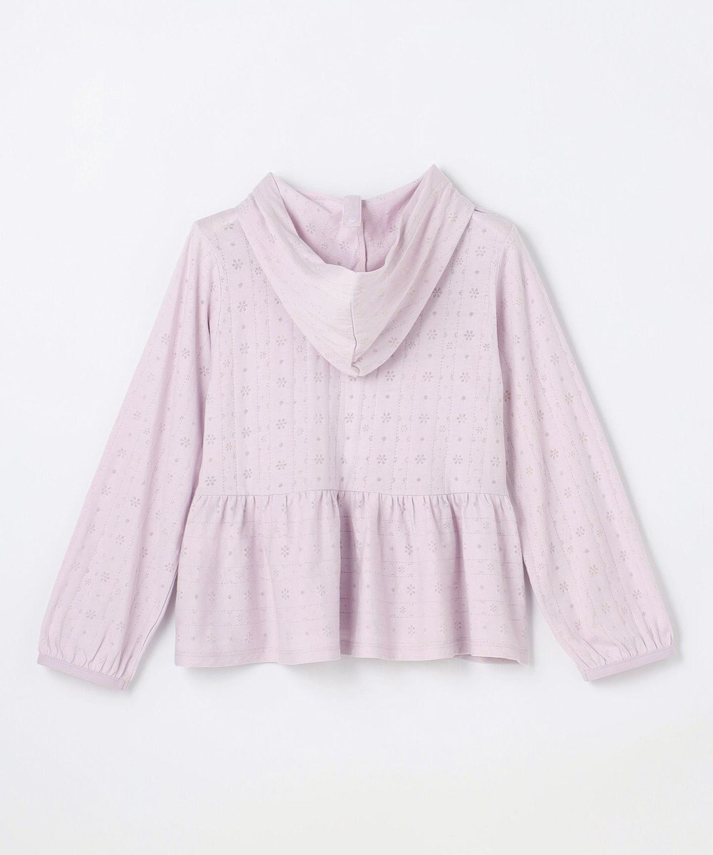 組曲 KIDS 【110-140㎝】 オパールレーシーパーカー 