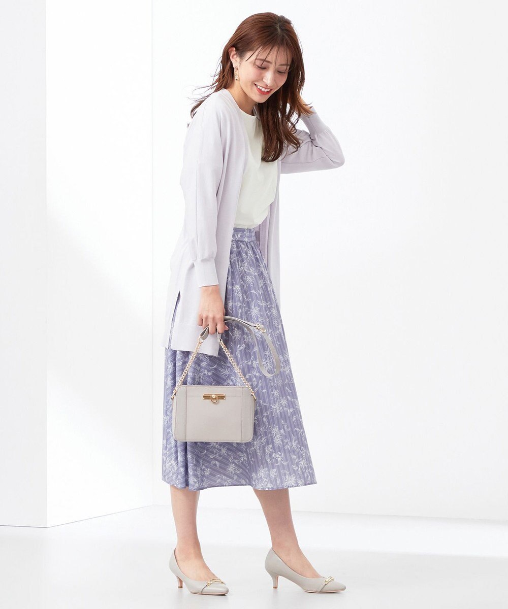 ANY SIS S 【洗える】ドルマンスリーブロング カーディガン 