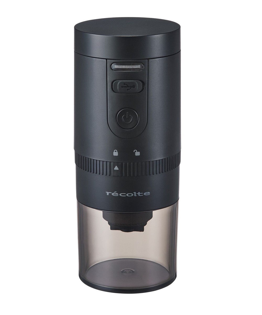 YAMATO テーブル＆キッチン 【レコルト】コードレスコーヒーグラインダー  ブラック  RCM-3(BK) 