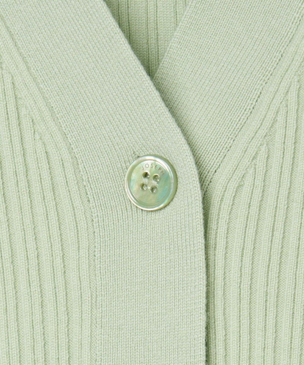 JOSEPH 【洗える】ファインリブメリノ　カーディガン 