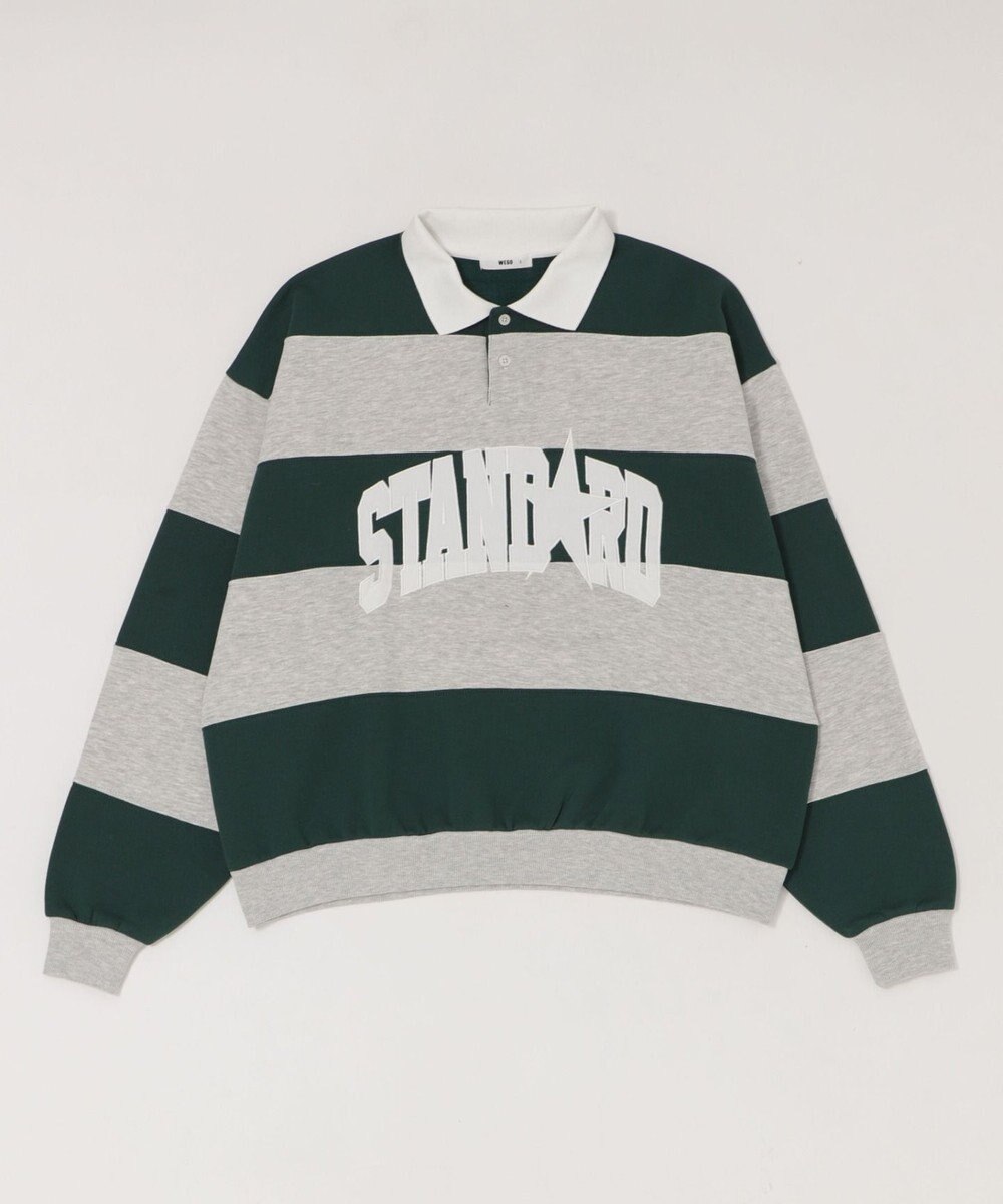 WEGO 【ユニセックス着用ITEM】カレッジロゴラガースウェット 