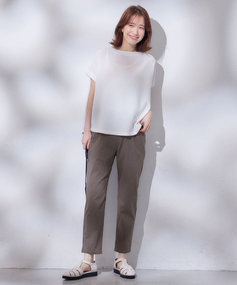 ANY L 【ウエストゴム/ストレッチ】大人の７daysデイリーパンツ 