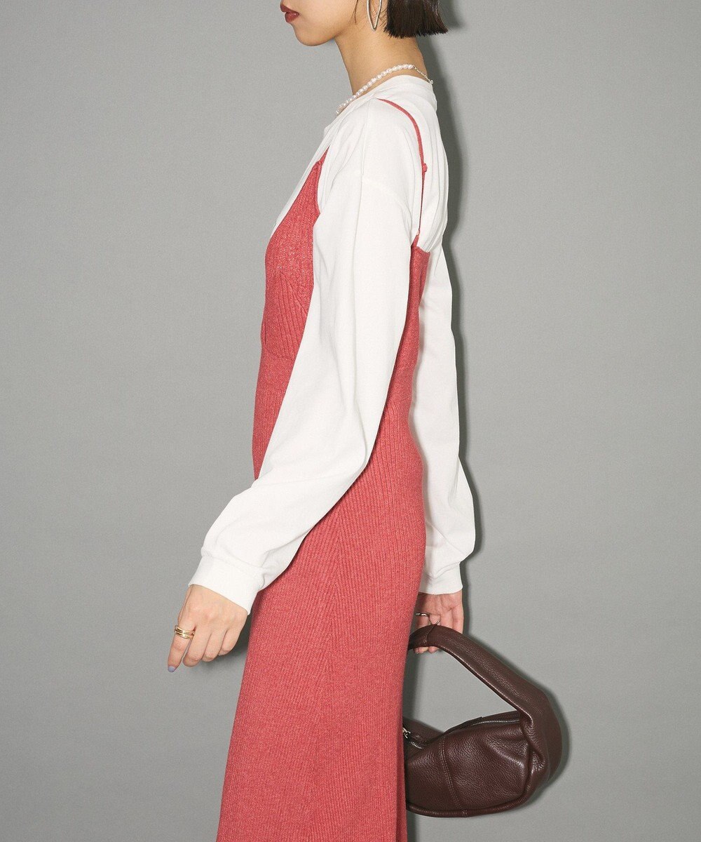 Green Parks レース編み風ビスチェキャミワンピース 