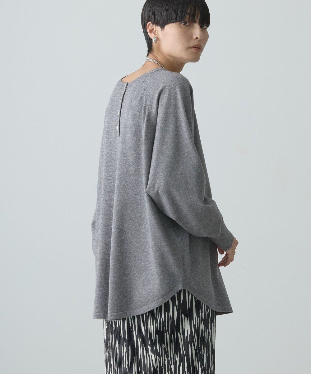 AMERICAN HOLIC ２ＷＡＹバイパチヘンリーネックニットプルオーバー 