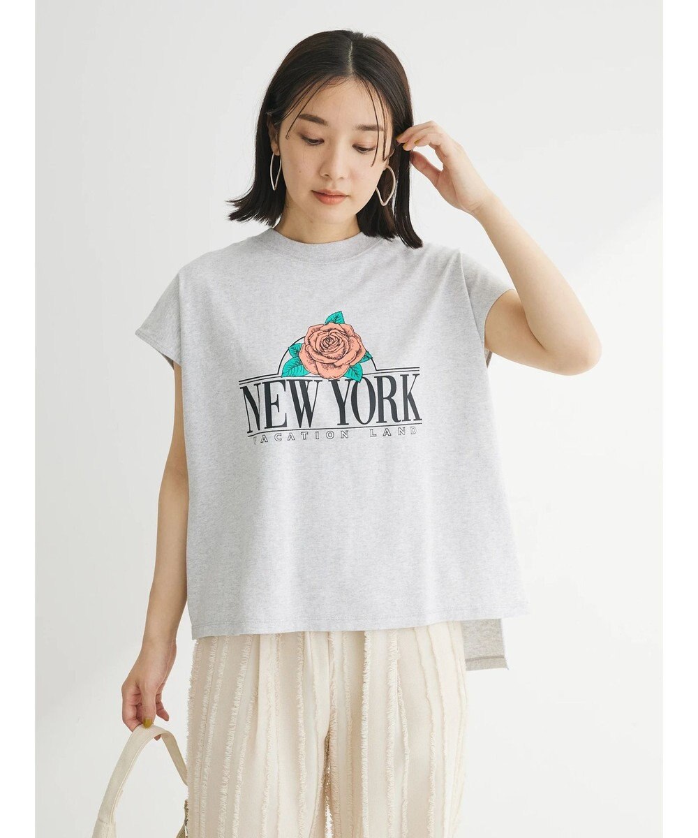 Green Parks ■別注ＲＵＳＳＥＬＬ　ＡＴＨＬＥＴＩＣ　ワイドフレンチＴ 