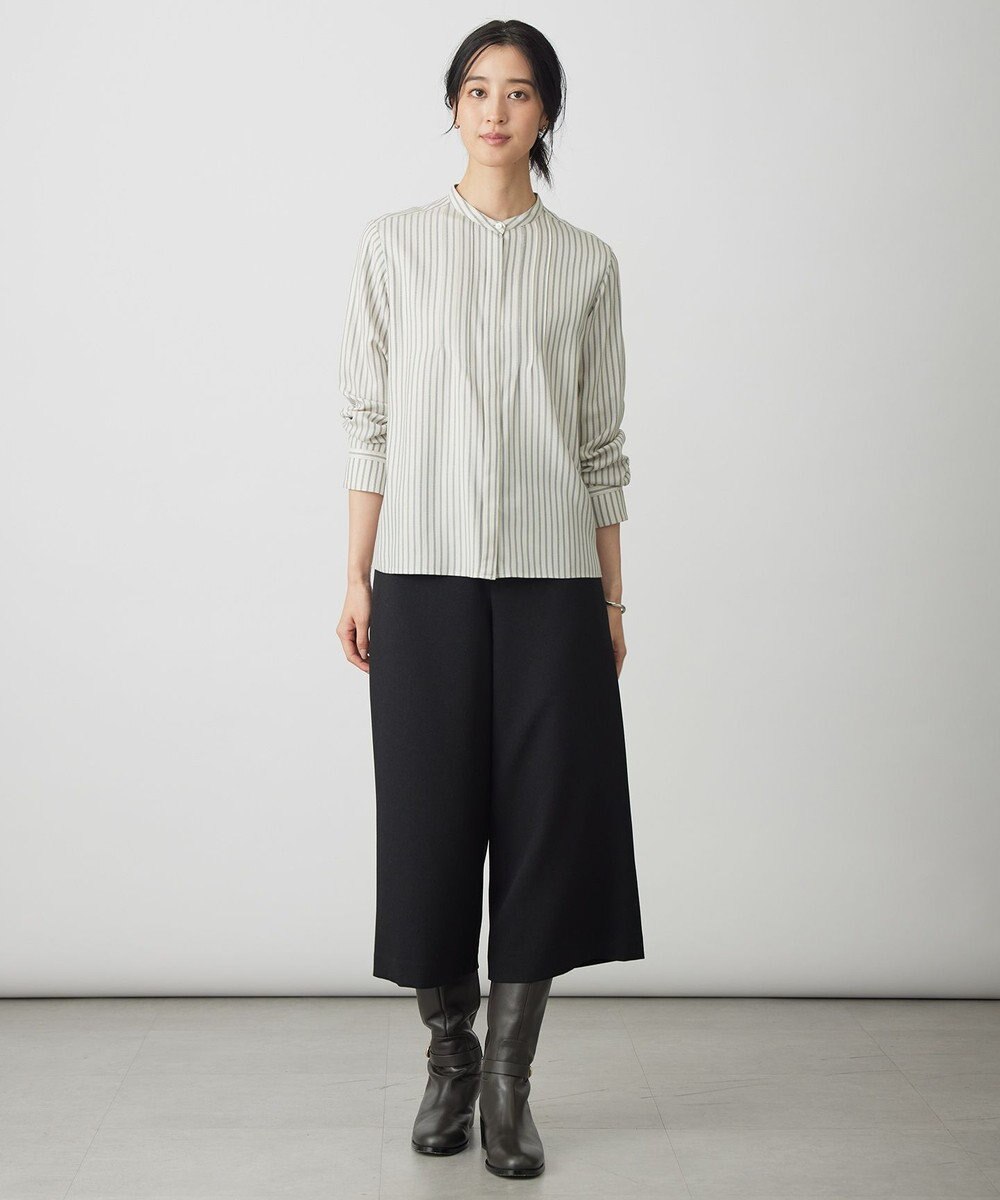 J.PRESS LADIES S サイロチェック ストライプ ブラウス 