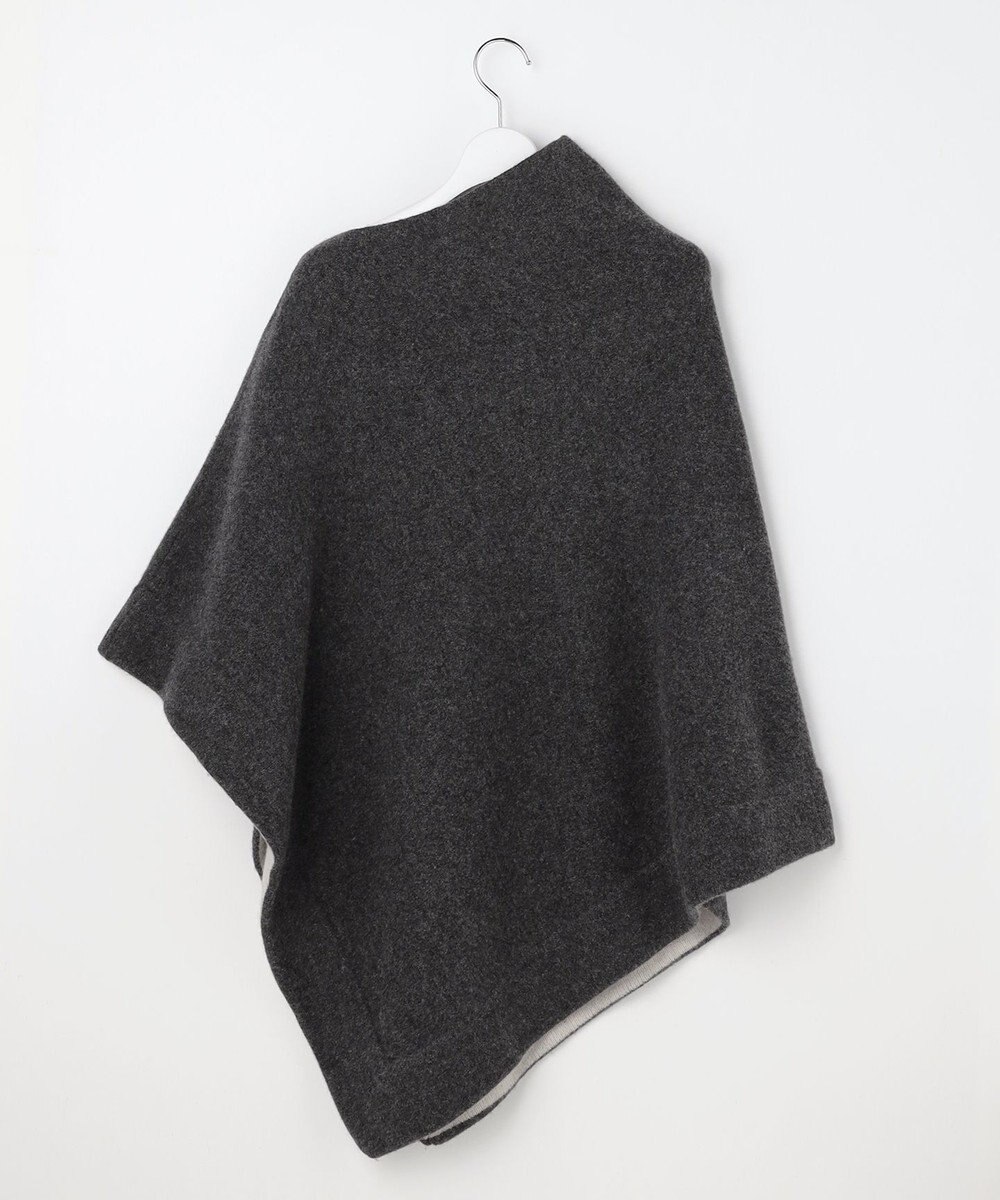 自由区 【カタログ掲載】ボイルドウール ポンチョ 