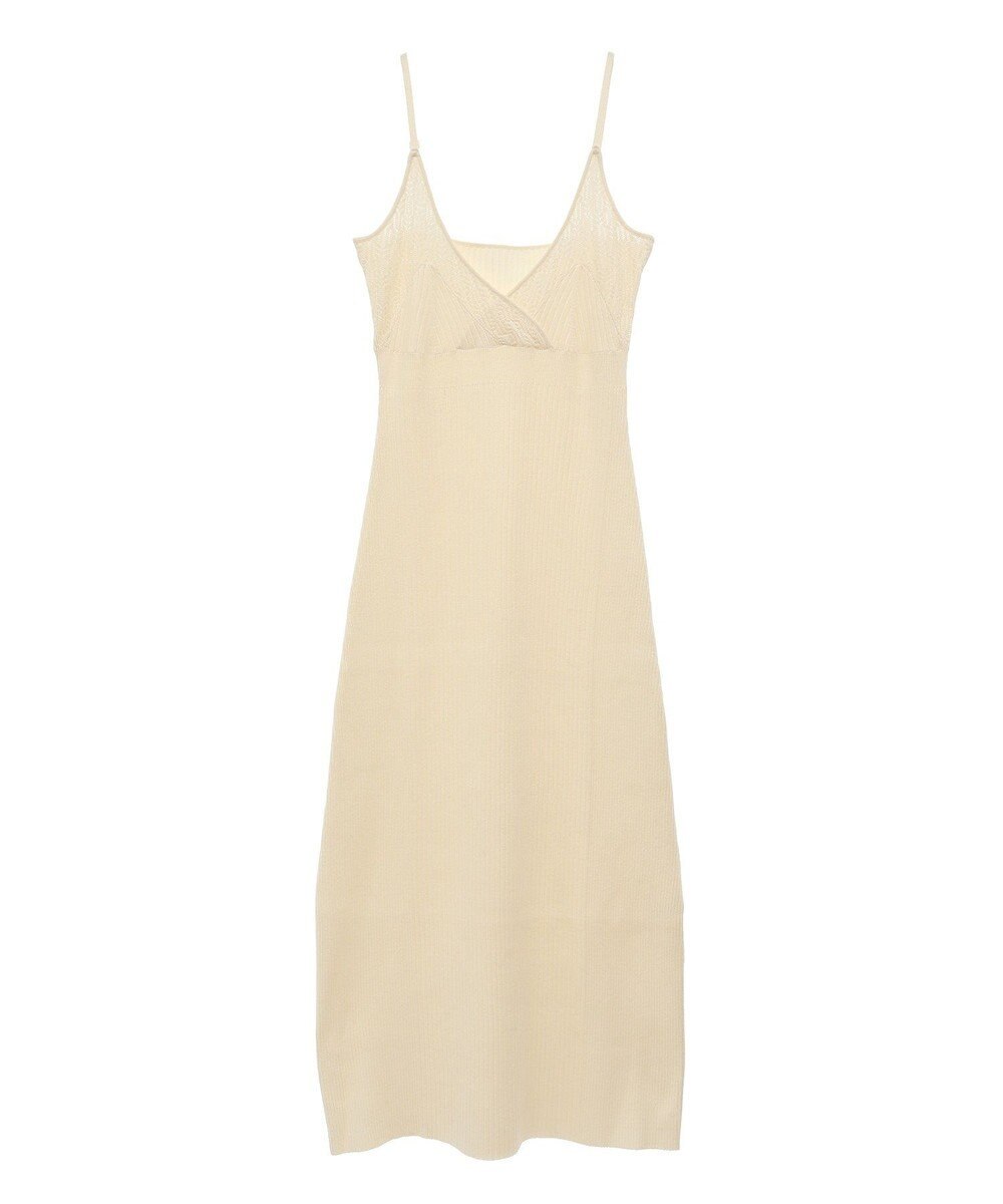 Green Parks レース編み風ビスチェキャミワンピース 