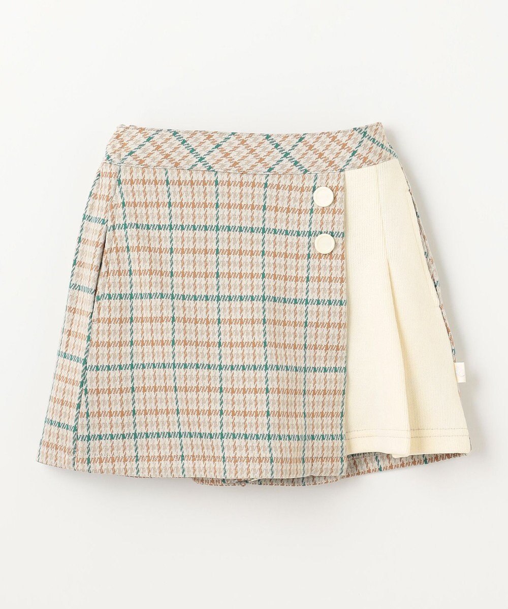 組曲 KIDS 【110-140㎝】チェック キュロット 