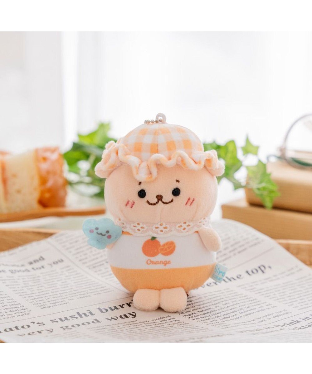 Mother garden しろたん ジャムキーホルダー 《マーマレードらっこいぬ》 単品 