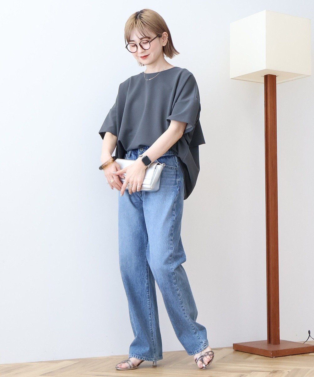AMERICAN HOLIC 【先行予約】【WEB限定】バックフリル半袖プルオーバー 