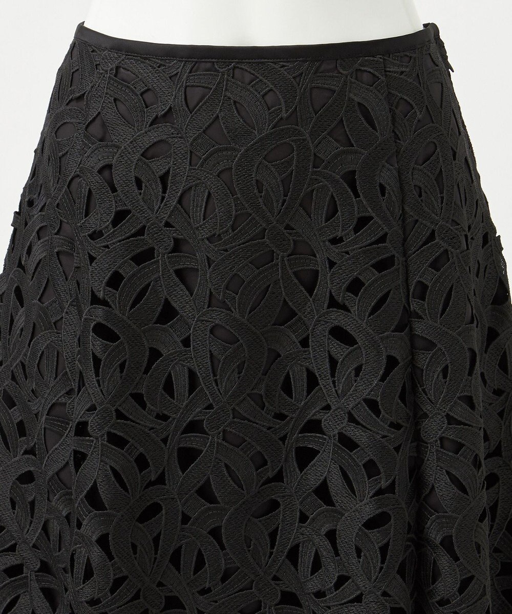 23区 L 【エステータ】ジオメトリックレース スカート 