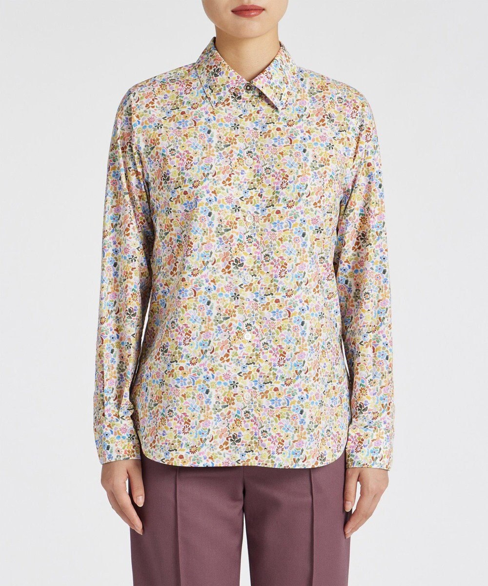 Paul Smith Pencil Floral シャツ オフホワイト