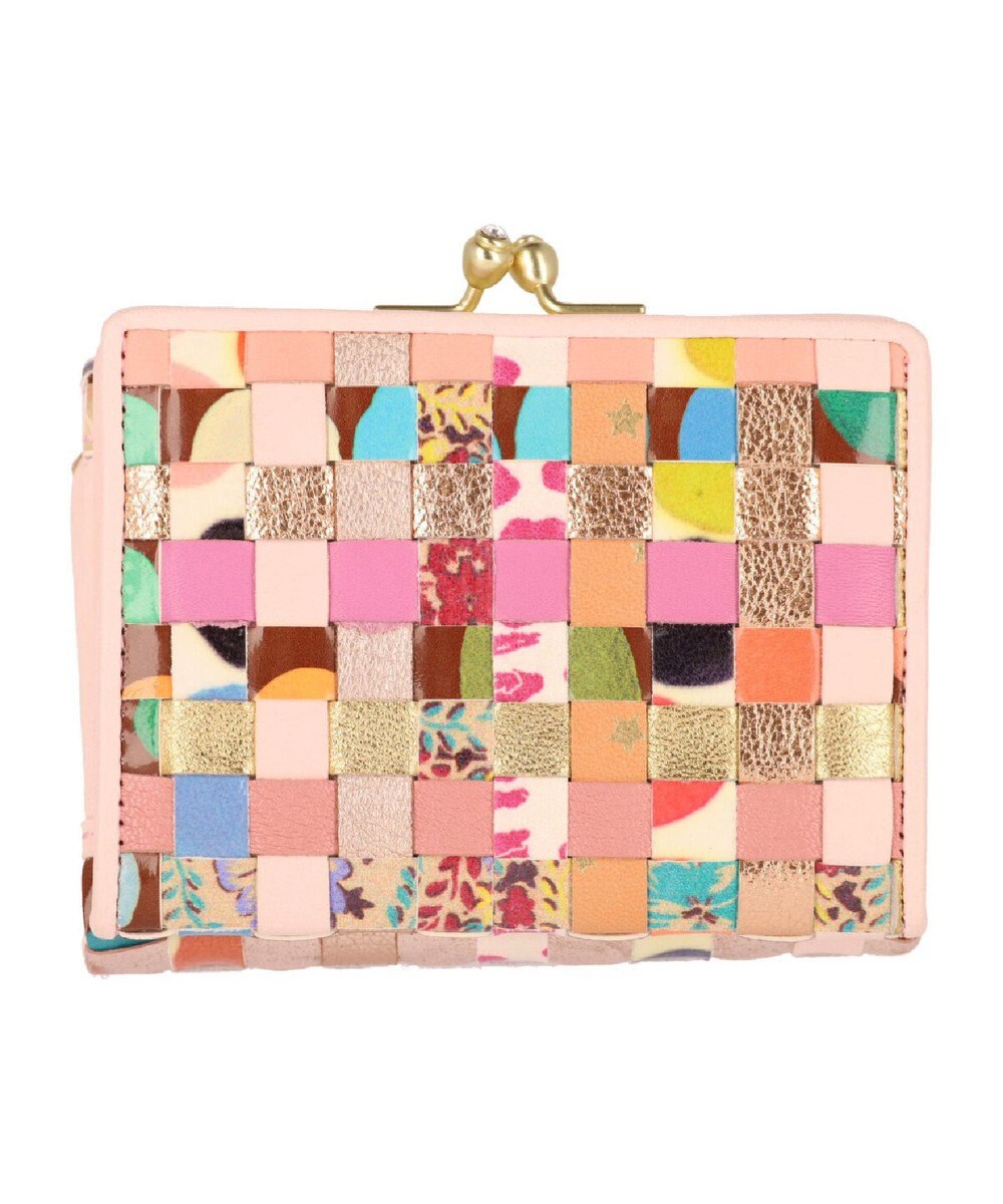 tsumori chisato CARRY エポネコメッシュ 2つ折り財布 がま口 