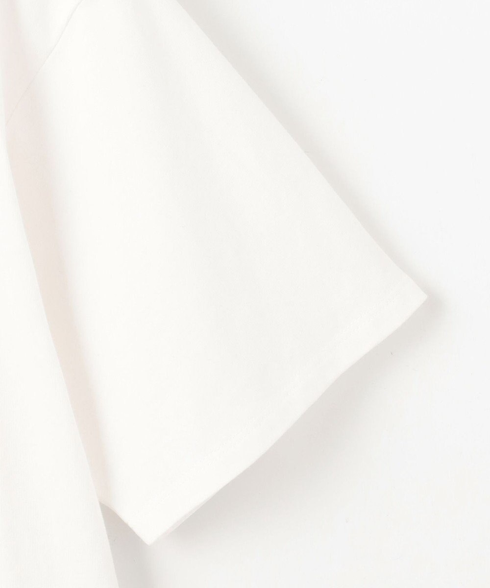 Feroux 【洗える】リボン刺繍 Tシャツ 