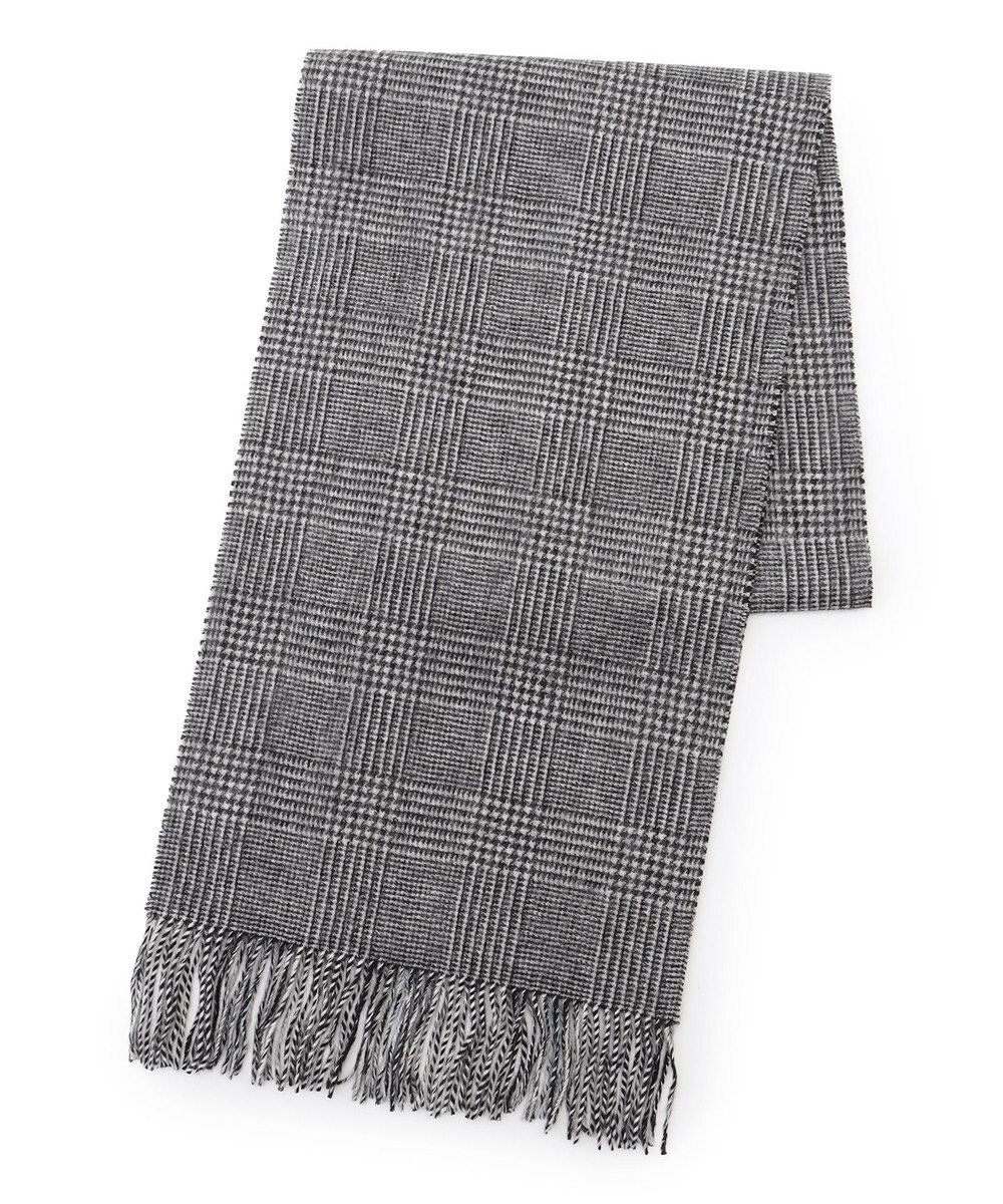 J.PRESS MEN リバーシブルカシミヤ チェックマフラー 