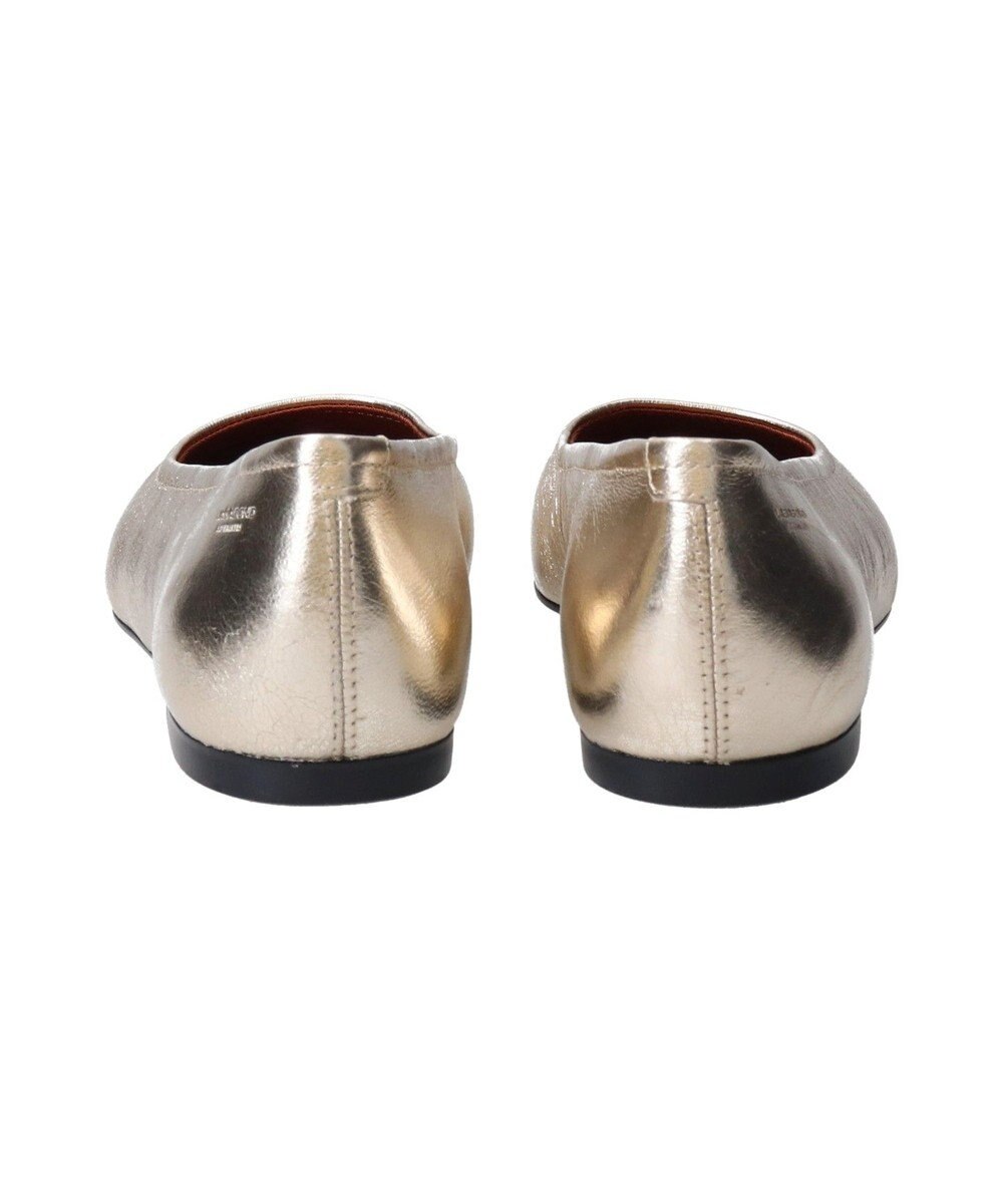 INTER-CHAUSSURES 【VAGABOND】メタリックレザーバレエシューズ 