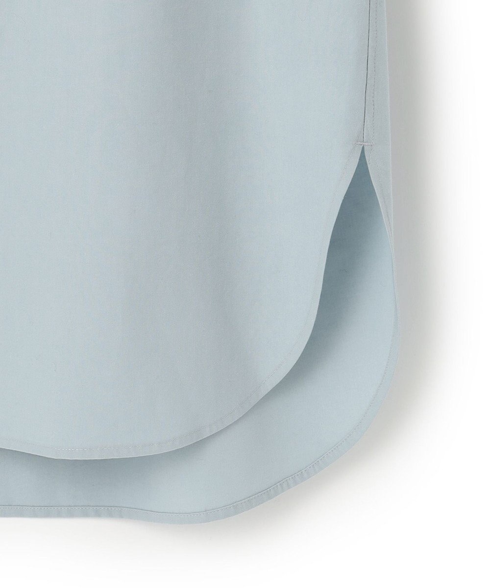 23区 【23区 | 5525gallery】コットンタイプライター バンドカラー シャツ 