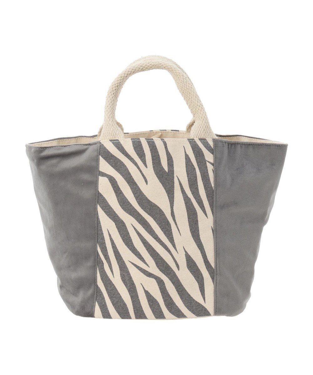 Green Parks ・ｓｏｆｉ　ベロアアニマルプリントトートバッグ 