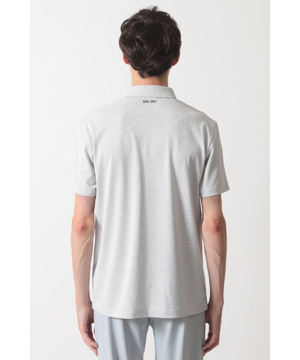 DAKS DAKS GOLF ツートン冷感半袖ポロシャツ 