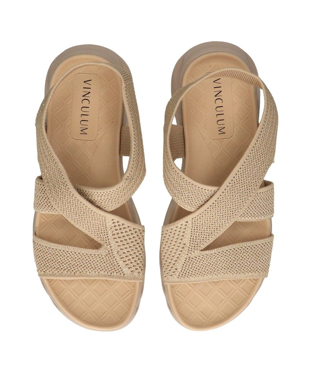 Bridget Birkin 【VINCULUM】フレックスソールニットサンダル 