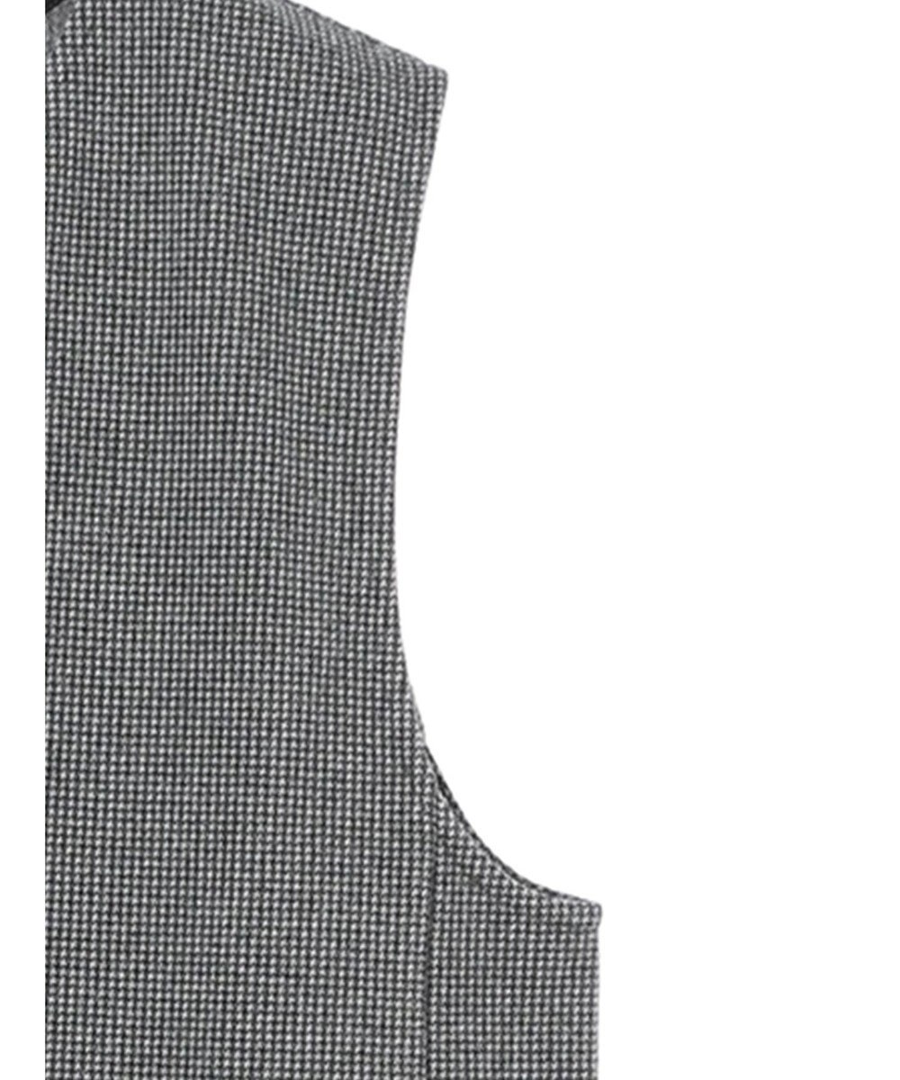 Green Parks 柄圧縮ポンチキーネックジャンスカ 