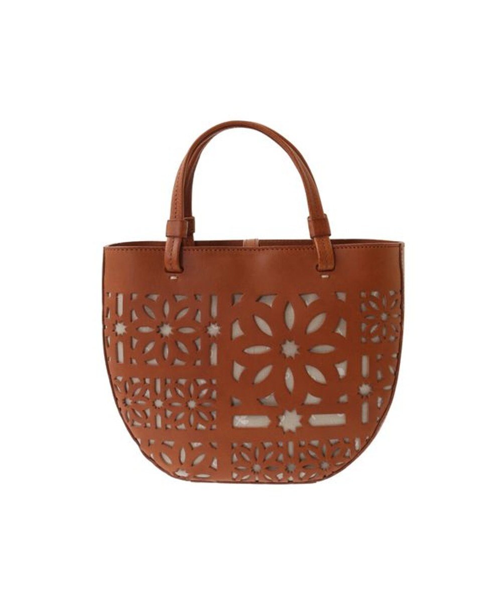 genten セイル カットワーク 手提げバッグ 