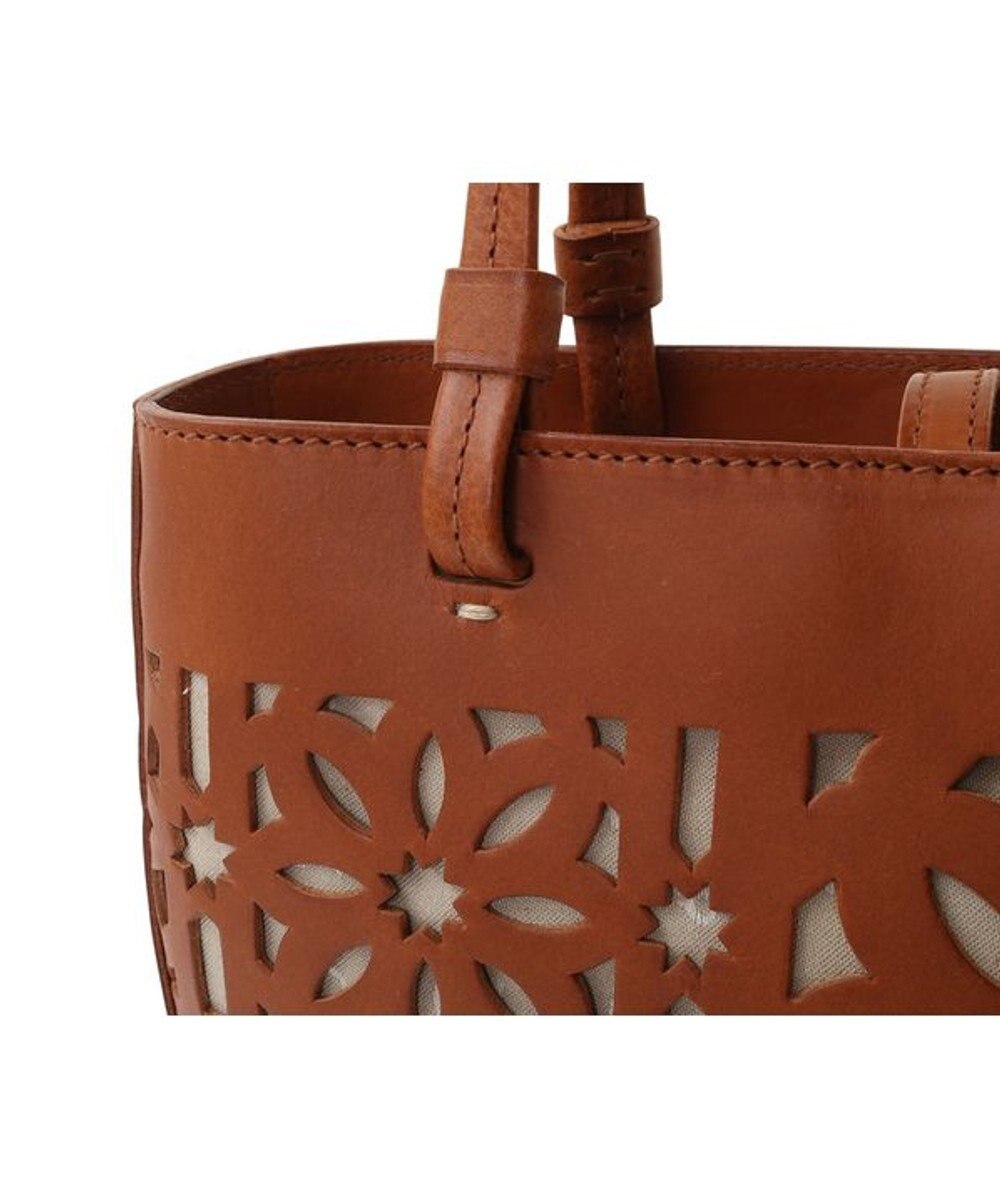 genten セイル カットワーク 手提げバッグ 