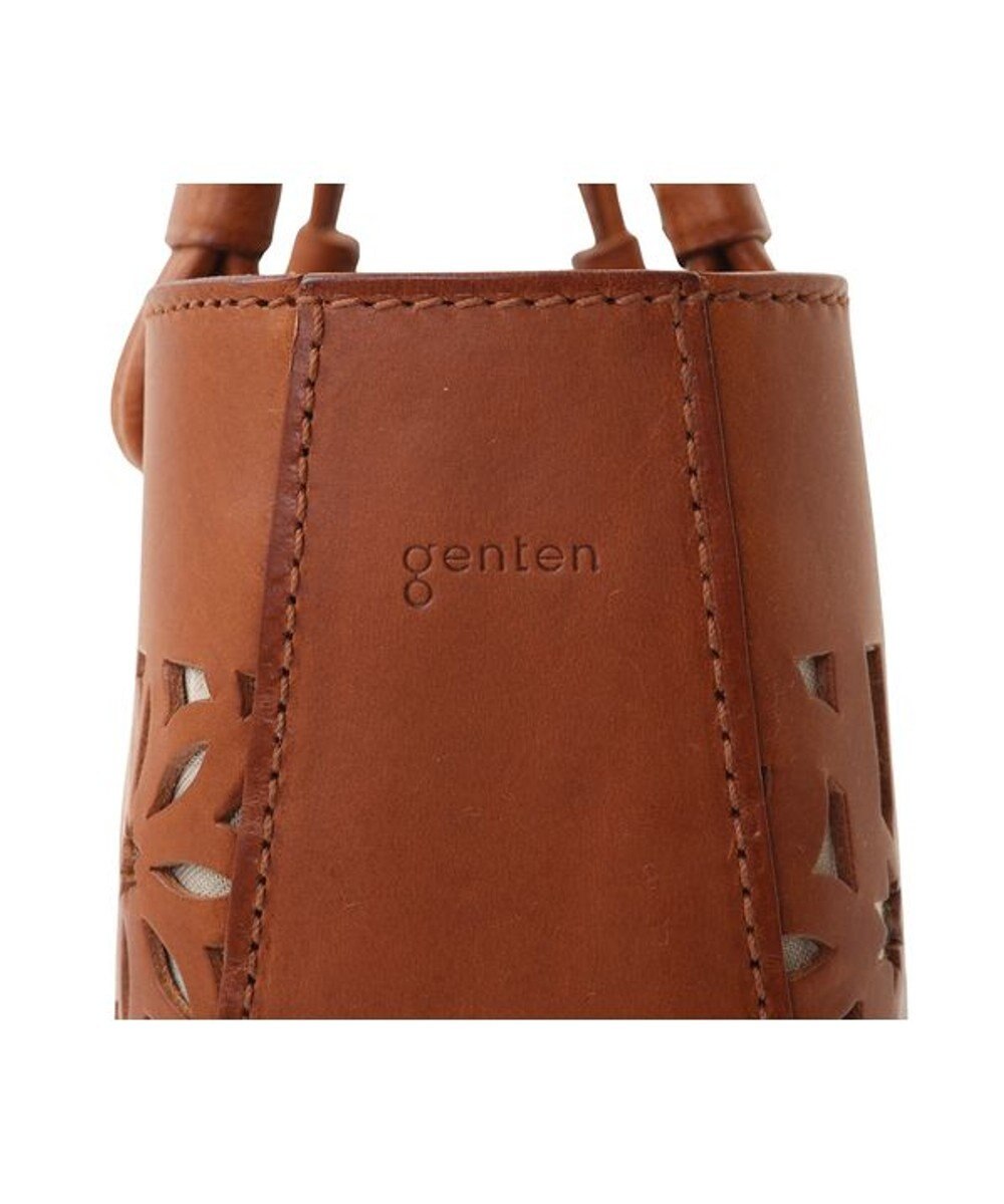 genten セイル カットワーク 手提げバッグ 
