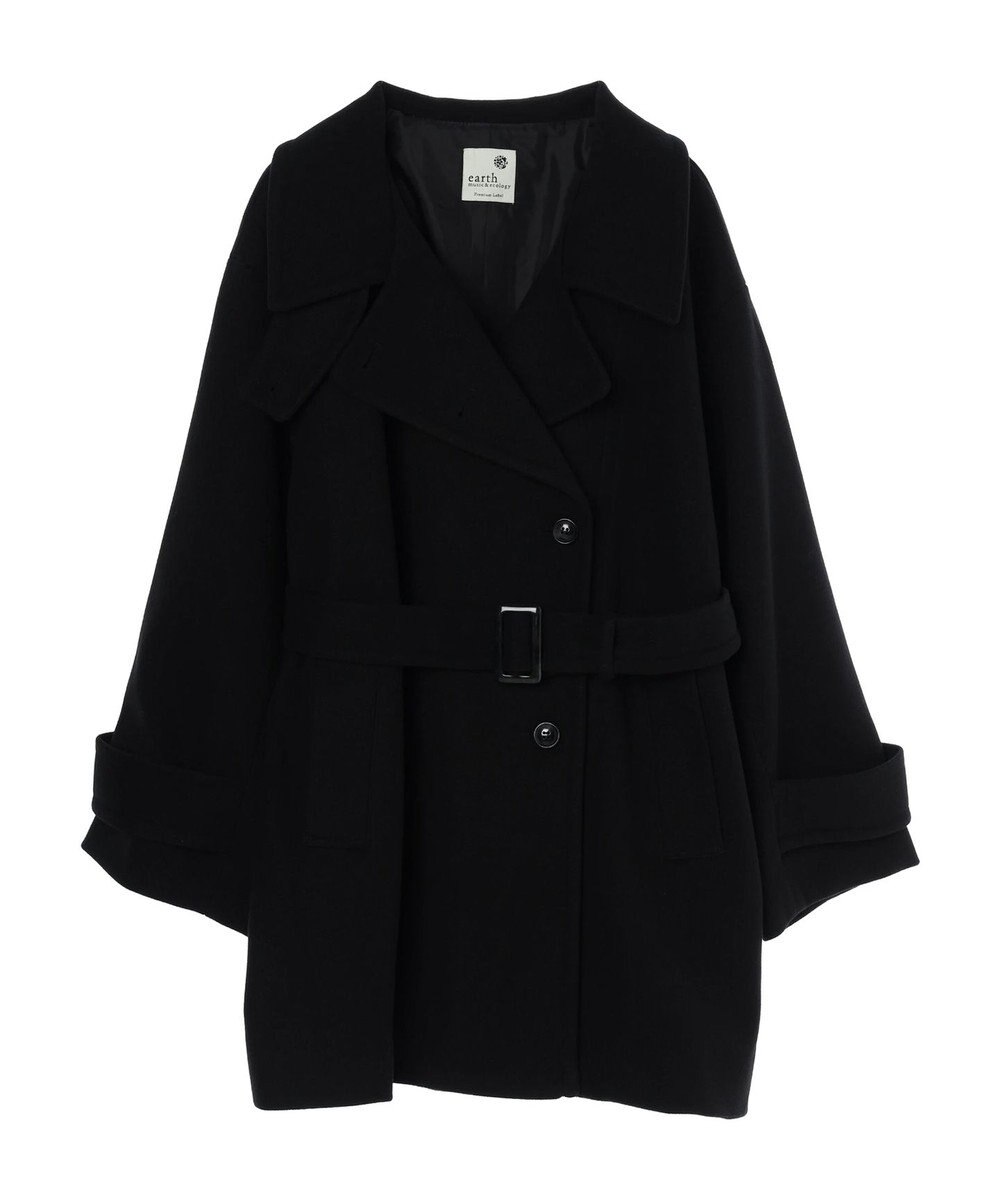 earth music&ecology ２ｗａｙカラーミドル丈コート 