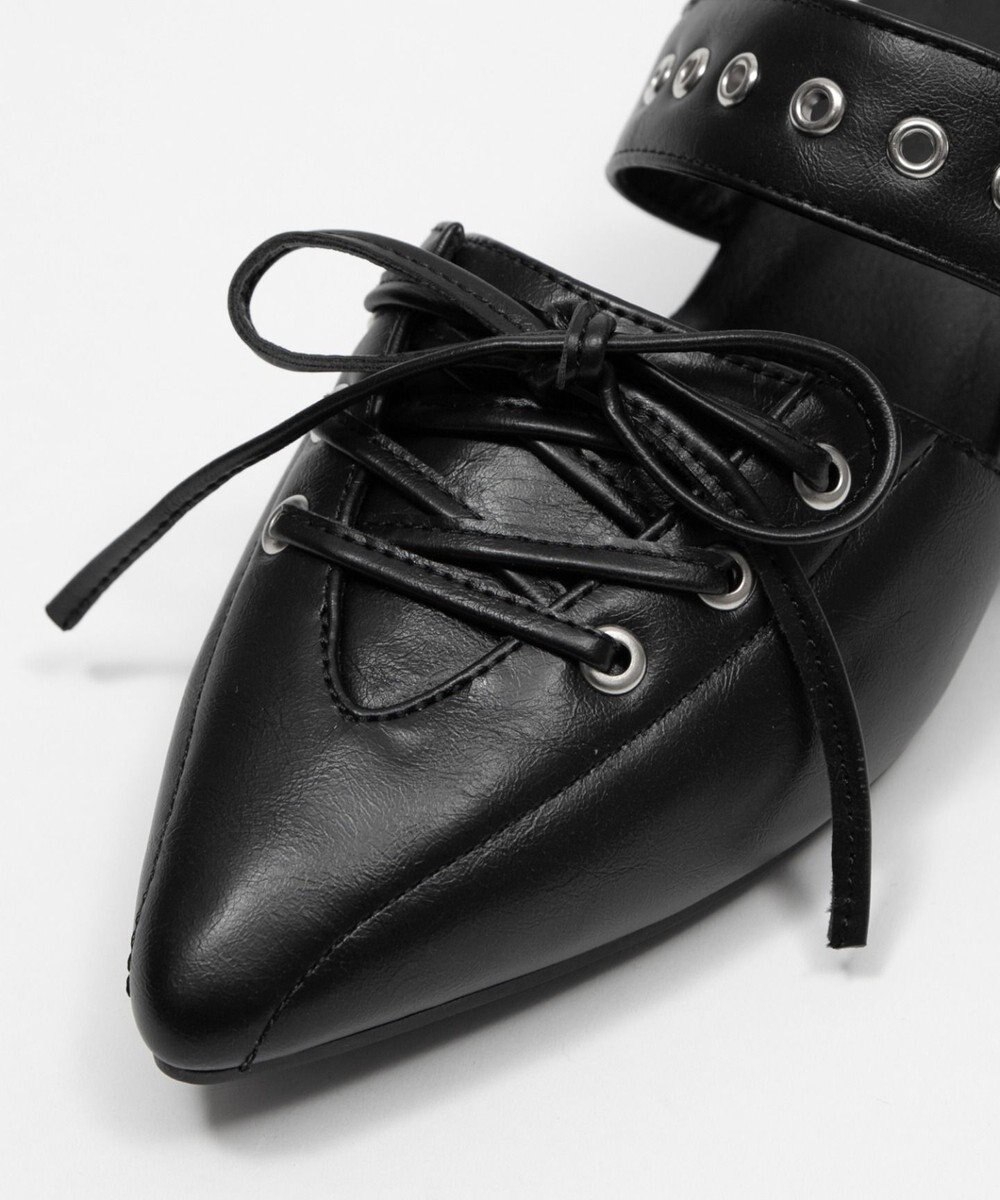 WEGO レースアップポインテッドシューズ 