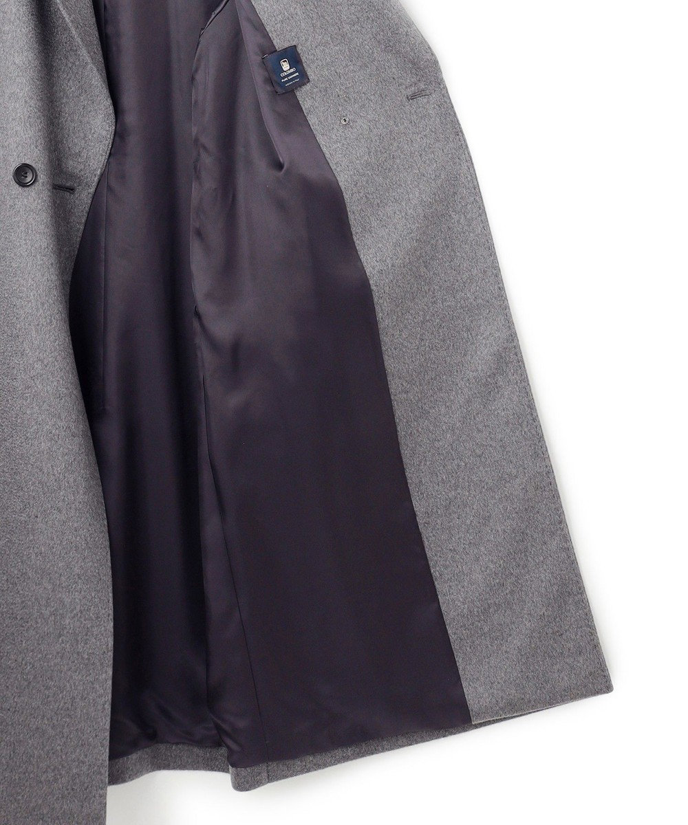 23区 S COLOMBOカシミヤビーバー ダブルフロント チェスターコート 
