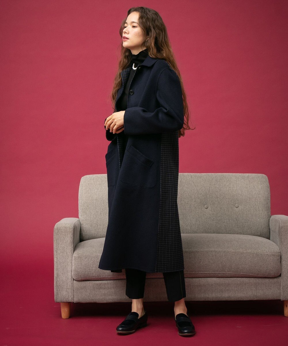 ダブルフェイスチェック コート Paul Smith ファッション通販 公式通販 オンワード クローゼット