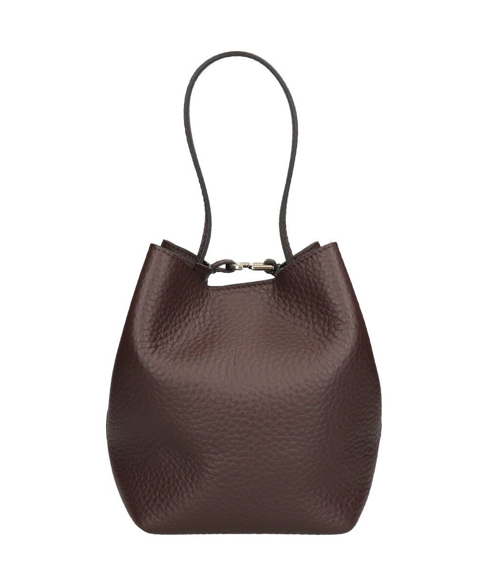 INTER-CHAUSSURES 【LORISTELLA】シュリンクレザーバケットバッグ 