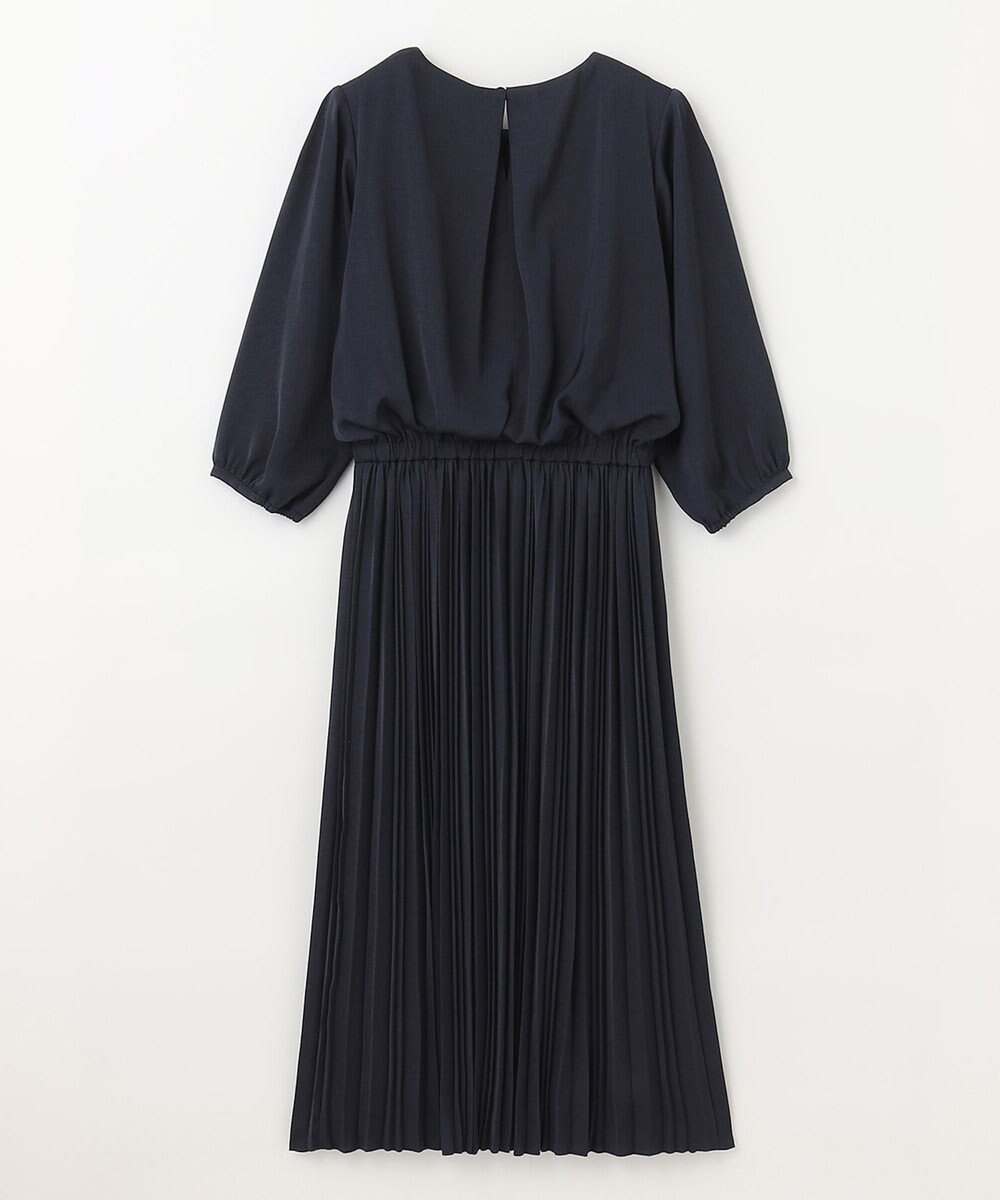 ANY 【洗える・ウエストゴム】セレモニープリーツワンピース 