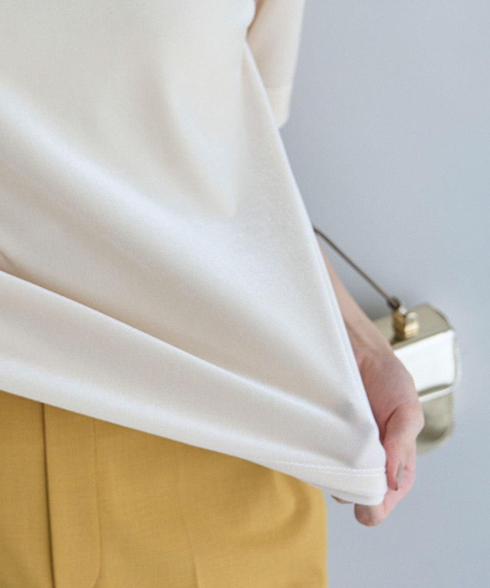 UNFILO ストレッチ ベロアＴシャツ 