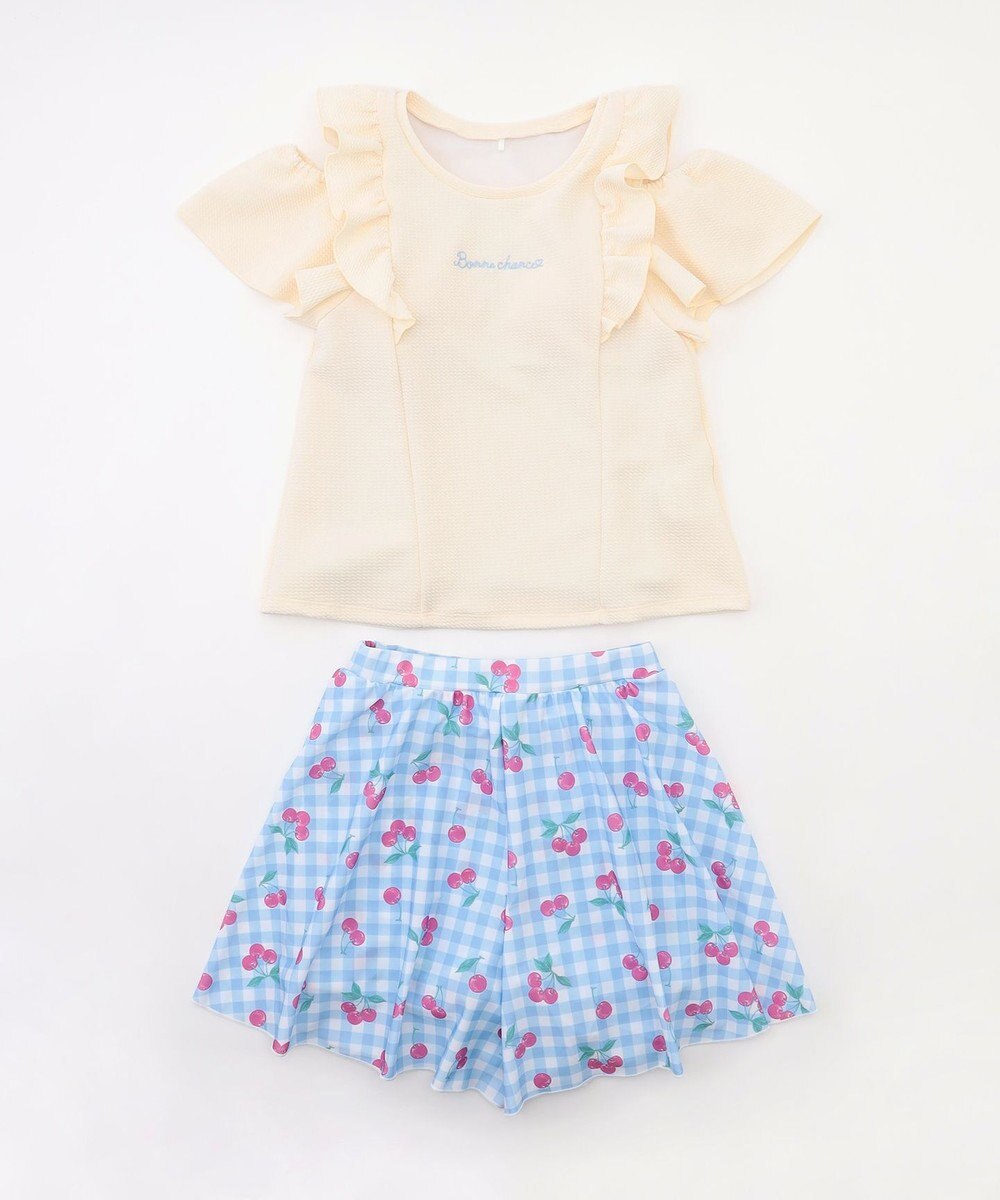 ANY KIDS 【UVカット】2WAYショルダーセパレート水着 