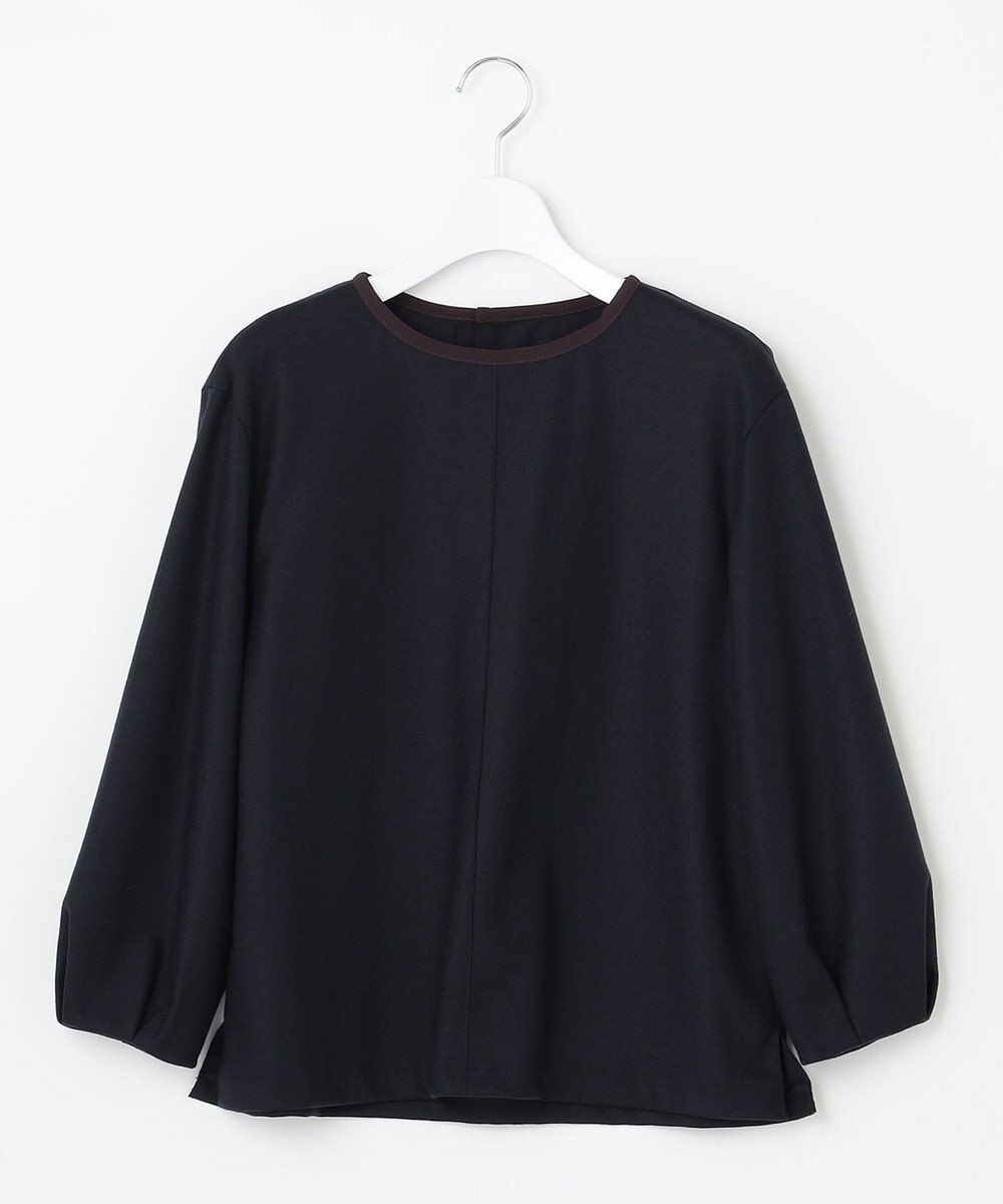 J.PRESS LADIES L 【イージーケア】ウールスムースジャージー カットソー 