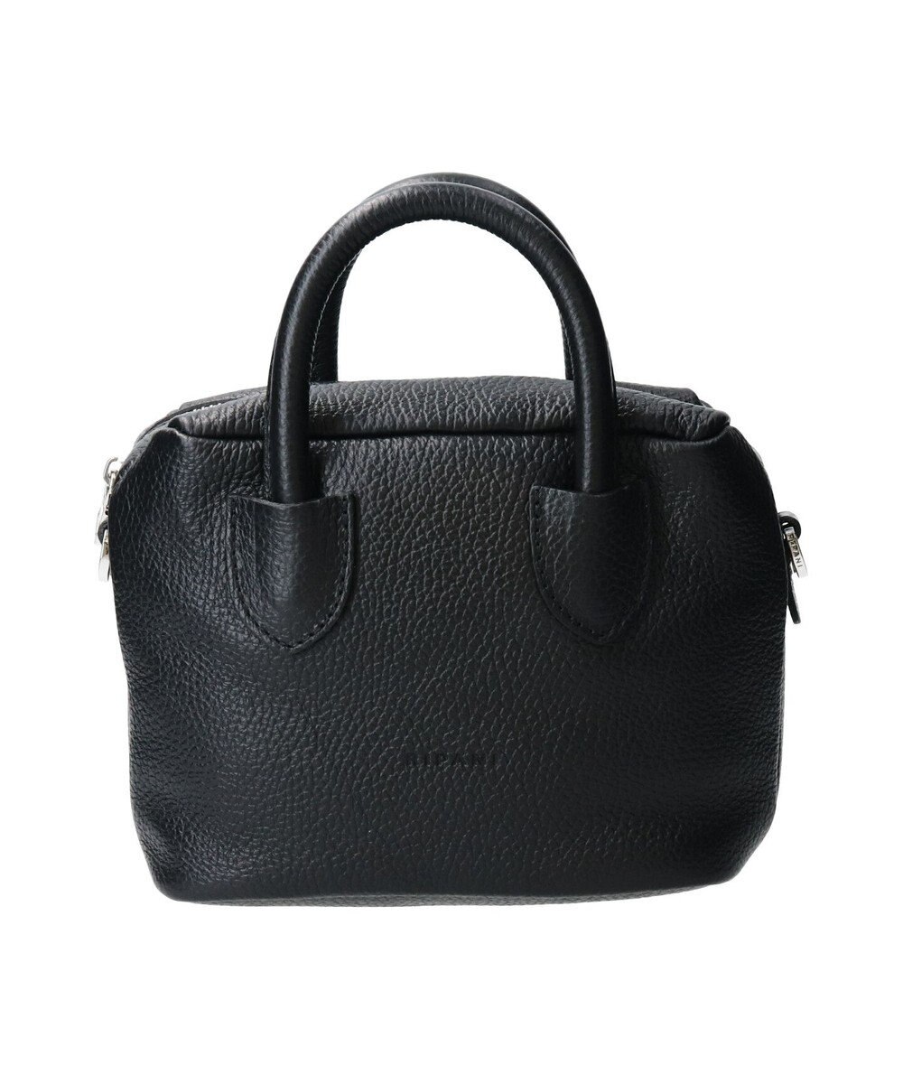 INTER-CHAUSSURES 【RIPANI】スクエアレザーミニハンドバッグ 