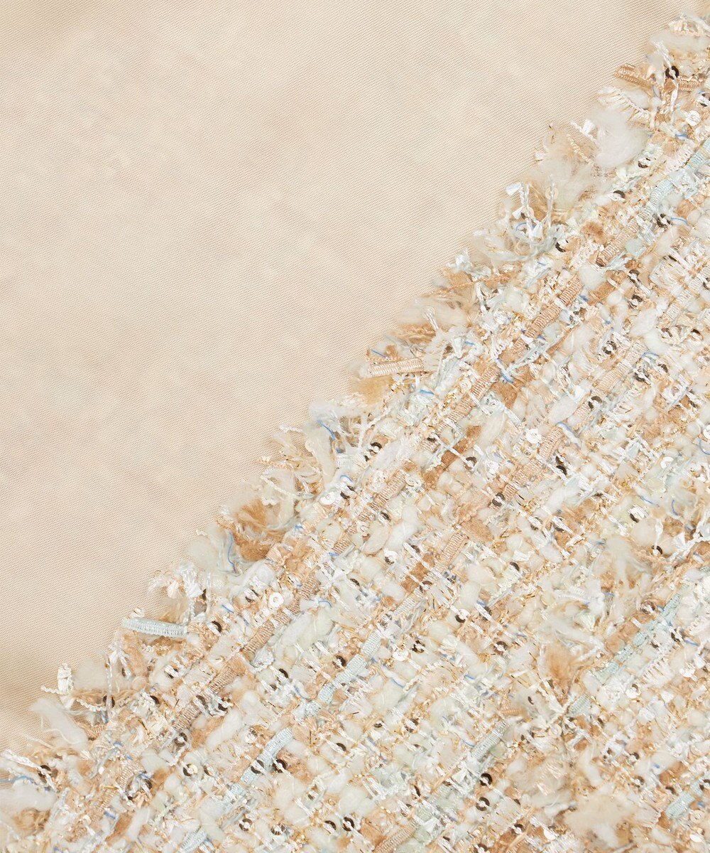 23区 【GOLD LABEL】スパングルMIXツイード ショートジャケット 